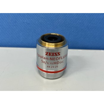 Zeiss 44 23 25 Epiplan-Neofluar 5x/0.15 HD DIC ∞/0 Microscope Objective Lens